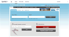 Desktop Screenshot of imenik.tportal.hr